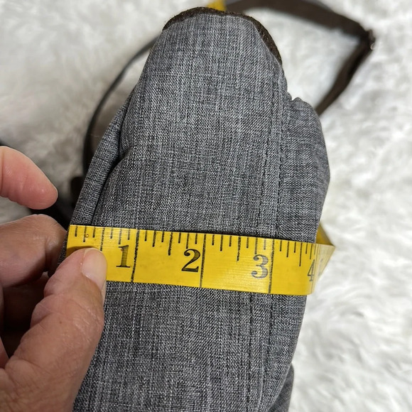 NWOT Small Canvas Backpack with Sequined Skull - Picture 12 of 12